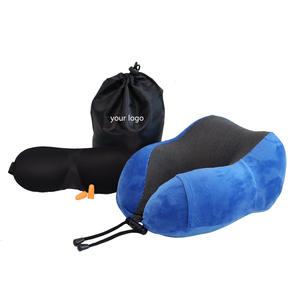 Oreiller en mousse à mémoire de forme en U personnalisé Protecteur de <span class=keywords><strong>cou</strong></span> en éponge à rebond lent pour le voyage Fabriqué par Premium Pillows - Product Image 4