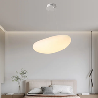 Style nordique personnalité créativité lustre intérieur décoration crème nuage chambre escaliers à la mode plafond pendentif lumières