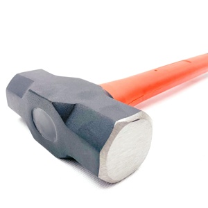 Maillet octogonal professionnel en acier forgé <span class=keywords><strong>de</strong></span> 3 kg (6,6 lb), outil <span class=keywords><strong>de</strong></span> démolition robuste avec manche en fibre <span class=keywords><strong>de</strong></span> verre pour la construction - Product Image 6