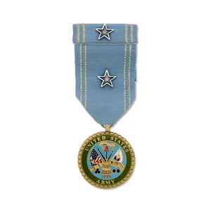 Wholesale Medal Medallion Ribbon Drapes Custom Medal With Ribbon