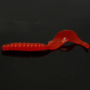 Yomiss Soft Plastic Lure Fishing Worm Lures Swimbait Jig Soft T Tail Grub Lure Baits