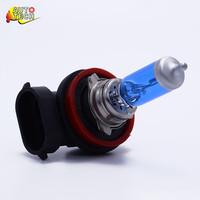 Nouvelle ampoule de phare halogène H11 Super Blanc 55W 12V pour feux de brouillard automobiles avec garantie d'un an