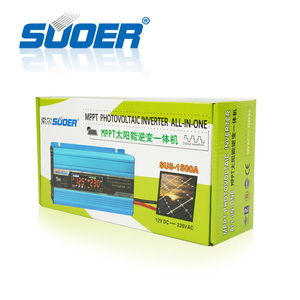 Convertisseur de courant hors réseau <span class=keywords><strong>Suoer</strong></span> 12V 220V <span class=keywords><strong>1500W</strong></span> à onde sinusoïdale modifiée, affichage LED, monophasé, fréquence de sortie 50Hz/60Hz, 30A, OEM accepté - Product Image 5