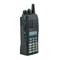 Talkie walkie ucuz Ham motorola GP338 VHF UHF iki yönlü telsiz polis scann taşınabilir el 128CH şarj edilebilir walkie talkie