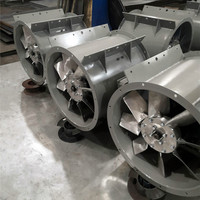 Ventilateurs axiaux industriels antidéflagrants pour la ventilation et l'évacuation des fumées avec moteur AC 380V