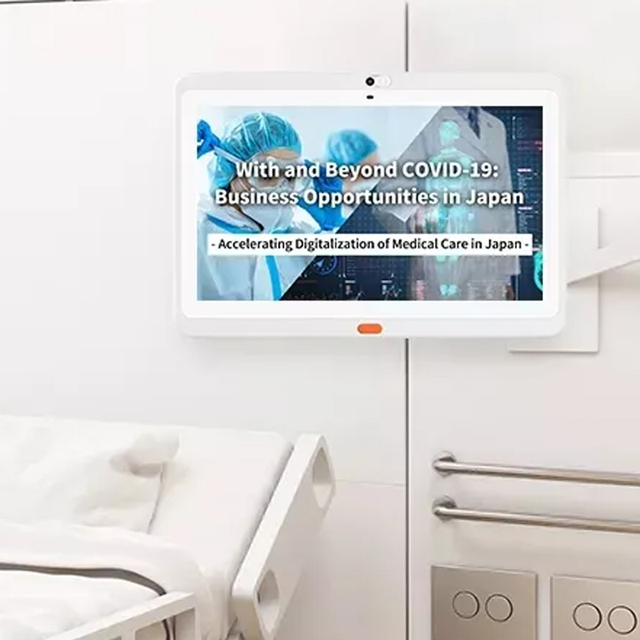 10.1 Inch Industrial Healthcare Touch Panel Medical Grade Android 11 Tablet POE 4G WiFi Nurse Call Handle Hospital Patient