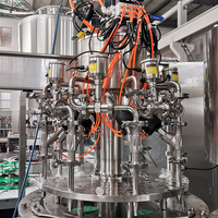 Ligne de production de remplissage d'huile automatique à haute précision contrôlée par PLC, facile à utiliser, pour les liquides visqueux