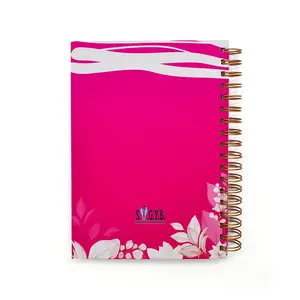 2024 Cuaderno Buchdruck Bindung benutzer definierte Journal Katalog Planer Agenda Tagebuch Veranstalter Draht Spiral Notebook für Geschenke