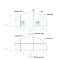 Serre tunnel haute performance : Service complet sur mesure, conception, ingénierie, installation et support après-vente