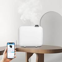 Diffuseur de parfum mural sans eau à nébulisation, capacité 750 ml, contrôle par application, pour hôtels et espaces commerciaux, vente en gros