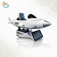 Joy2fun Machine de jeu VR de vol d'avion 9D à monnayeur pour centre commercial, simulateur de vol de cinéma, divertissement intérieur