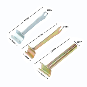 Clé à clip pour conduit d'air à plaque commune personnalisée <span class=keywords><strong>pince</strong></span> pour conduit d'air à bride galvanisée <span class=keywords><strong>pince</strong></span> pour outil de ventilation clé à code carrée - Product Image 6