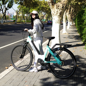 Ben 36V 250W Retro elektrikli şehir bisikleti Bicicleta Electrica gibi tek kişiyim - Product Image 5
