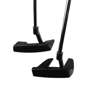 Palo de golf forjado barato OEM al por mayor de acero inoxidable CNC fresado de las dos manos Putter de golf para hombres y mujeres