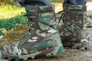 DFB10 Manufacturers Supply Camouflage High-top <b>Boots</b> Tactical <b>Boots</b> <b>Hiking</b> Shoes Outdoor Adventure Training <b>Boots</b> - Product Image 4