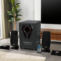 Havit Hv-Sf7100Bt Caisson de basses actif 7W 4 Ohm 4 pouces pour PC de bureau à domicile, système 2.1 avec subwoofer