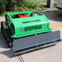 Mesin Pemotong Rumput Mini Robot RC Zero Turn Tanpa Kabel, Pintar, Berbahan Bakar Bensin, dengan Remote Control, Kustomisasi CE EPA dari Produsen