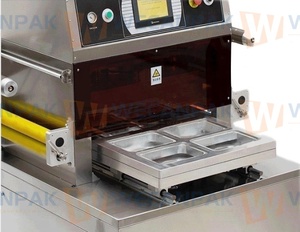Máquina de Envasado <span class=keywords><strong>al</strong></span> <span class=keywords><strong>Vacío</strong></span> de Alimentos, Precio de Fábrica, Semiautomática, Eléctrica, para Bolsas de Película, para Restaurantes, Servicios de Catering y Fábricas de Alimentos - Product Image 3