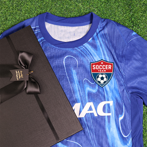 卸売カスタム高品質2025ホームファンサッカーユニフォーム半袖サマー100%ポリエステル通気性速乾クラブ - Product Image 1