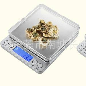 Báscula de Joyería Electrónica Mini de 0.01g, Báscula de Bolsillo Portátil de 500g para Uso en el Hogar y la Cocina con Alimentación por Batería - Product Image 1