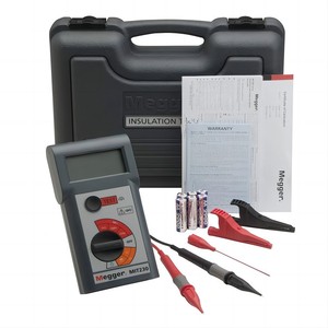 Original Item Megohmmeter 1000V Insulation Resistance Tester (0.01%+1) Accuracy 0.01-100 <b>Range</b> Models MIT200,MIT210,MIT220,MIT23 - Product Image 3