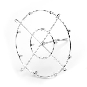Ensemble de grilles suspendues multi-pièces en acier inoxydable pour friteuse à air et barbecue domestique - Product Image 3