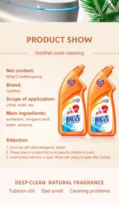 Eco-Friendly melhor 688ml frete grátis líquido de limpeza de vaso sanitário para vaso sanitário sujo