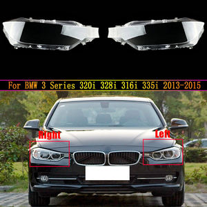 Lente de Faro de coche para <span class=keywords><strong>BMW</strong></span> 3 Series 320i 328i <span class=keywords><strong>316i</strong></span> 335i 2013 <span class=keywords><strong>2014</strong></span> 2015 lente de faro de coche transparente cubierta de carcasa de coche - Product Image 6