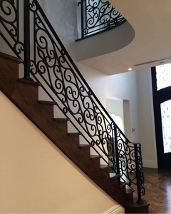 Wrought sắt hiện đại xi măng ban công lan can thiết kế - Product Image 5