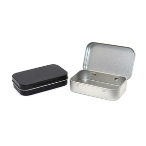 <span class=keywords><strong>88</strong></span>*60*15mm özel kapak kapak kare teneke kutu gıda sınıfı menteşeli küçük Mini teneke kutu - Product Image 3