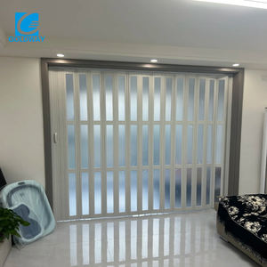 Diseños Modernos de Puertas Plegables de PVC Impermeables para Interiores, Puertas Plegables para Casas - Product Image 1