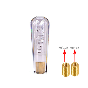15CM Universal Cristal Bolha Diamante Shift Botão <span class=keywords><strong>Crystal</strong></span> Shift Botão JDM Transparente - Product Image 4