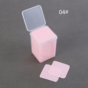 <b>Nail</b> Clean Hard-Wearing Non-Shedding Beauty Cotton Sheet Towel for <b>Nail</b> <b>Tools</b> CUTICLE Care 5x5cm 200pcs/Pack Convenient Cleaning - Product Image 3