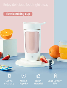 Batidora de Proteínas Eléctrica Recargable por USB de 600 ml, Estilo Americano, Portátil, Resistente al Agua, para Gimnasio - Product Image 2