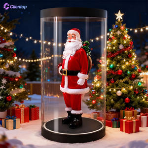 <span class=keywords><strong>Cabinet</strong></span> holographique interactif Plug&Play de 5,5, 10,1, 21,5 et 75 pouces, tube holographique, affichage cylindrique 3D pour les centres scientifiques - Product Image 6