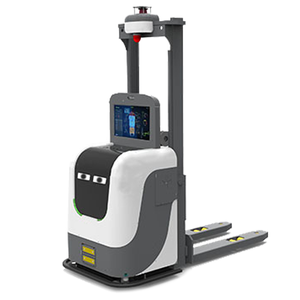 Factory <span class=keywords><strong>Outlet</strong></span> Automated <span class=keywords><strong>AGV</strong></span> Forklift Ahorro de mano de obra de alta velocidad para el movimiento de mercancías de fábrica - Product Image 4