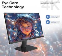 Monitor LCD Koorui de 27 Pulgadas 4K UHD (3840x2160) IPS sin Marco con Luz Anti-Azul y 90% SRGB para Negocios/Oficina