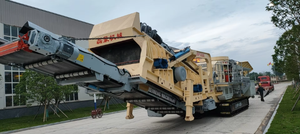 Concasseur de béton complet Leimeng LDHPY400R, haute performance, concasseur à cône mobile, concasseur sur pneus, concasseur sur chenilles - Product Image 4