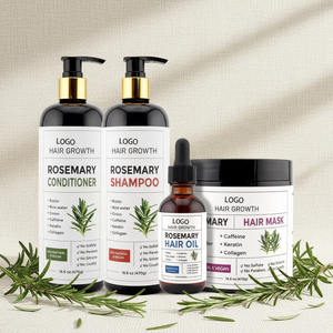 Set de Champú y Acondicionador para el Cuidado del Cabello con Romero, Mejora el Cabello Encrespado y Abultado - Product Image 2