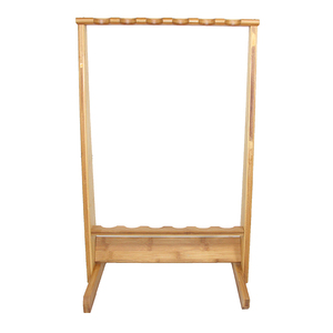 <span class=keywords><strong>Support</strong></span> en <span class=keywords><strong>bois</strong></span> pour 6 cannes à pêche, Installation facile - Product Image 4