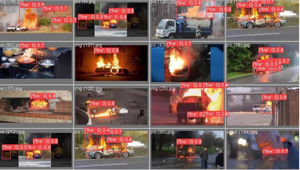 Caméra Bullet Réseau AI COMS Bova avec Audio Bidirectionnel, Détection <span class=keywords><strong>de</strong></span> Fumée et Incendie, Vision Nocturne 2K, POE, <span class=keywords><strong>WIFI</strong></span>, 4G pour Système d'Alerte Précoce aux Incendies - Product Image 5