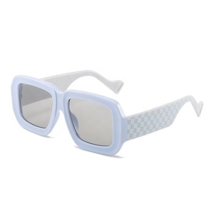Occhiali da sole da donna all'ingrosso in europa e in America con <span class=keywords><strong>gambe</strong></span> larghe e montatura larga - Product Image 5