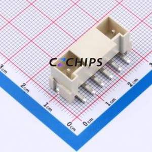 W396113K-6PW2411 Wire-to-Board Pin Header SMD,P=3.96mm Connector 1x6P 3.96mm Vertical Mount VH - Product Image 1