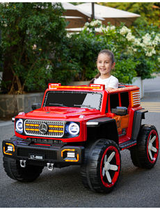 HOT 12 V7 4-Rad-Antrieb 390*4 Motor Kinder Elektroauto mit Doppels itz Kinder Elektrische Fahrt auf Spielzeug auto mit Batteries trom - Product Image 6