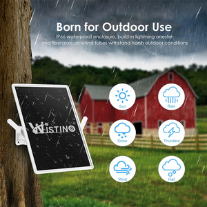 Wistino Dual Solar 4G SIM Card Router Outdoor Waterproof Travel Wireless <b>Wifi</b> Signal Solar Router Double Solar Router Stab - Product Image 2