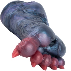 GEEBA Masturbateur masculin en silicone en forme de pied, modèle « Monster Foot », jouet sexuel pour hommes, pour le fétichisme des pieds - Product Image 1