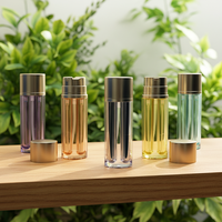 Emballage en matériau ABS à la vente chaude pour cosmétiques, emballage de crème cosmétique de luxe double 15 ml, flacon en plastique à deux compartiments