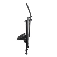 Acodes Appareil de fitness d'intérieur pliable pour la maison, en ABS, avec résistance à l'air, capacité 150 kg, pour exercices de marche et de pente