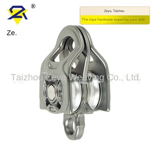 Elevador de Cable Deslizante de Doble Polea Ze'an para Escalada en Roca, Túnel, Equipo de Tracción Grande, Sin Hebilla, Sin Capacidad de Carga - Product Image 5