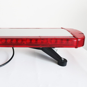 Barre lumineuse LED <span class=keywords><strong>rouge</strong></span> stroboscopique de 147 cm (57 po) sur mesure avec sirène et haut-parleur, chargeur inclus, pour tous les véhicules d'urgence (<span class=keywords><strong>Ecosport</strong></span>) - Product Image 3